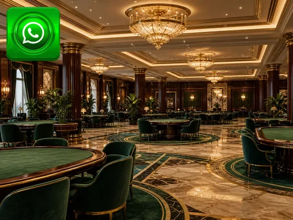 Meja Baccarat dengan dealer langsung